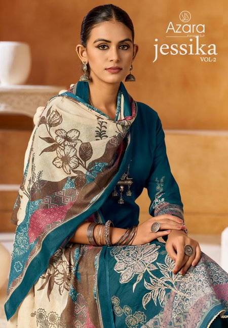 Jessika Vol 2 By Radhika Azara Jam Cotton Bulk Dress Material Orders In India